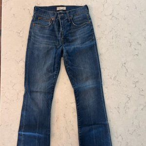 Madewell - Cali Demi-Boot Jeans- Sz 25